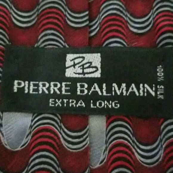 Pierre Balmain & Picasso Mens Silk Neck Ties 3! - Picture 6 of 11